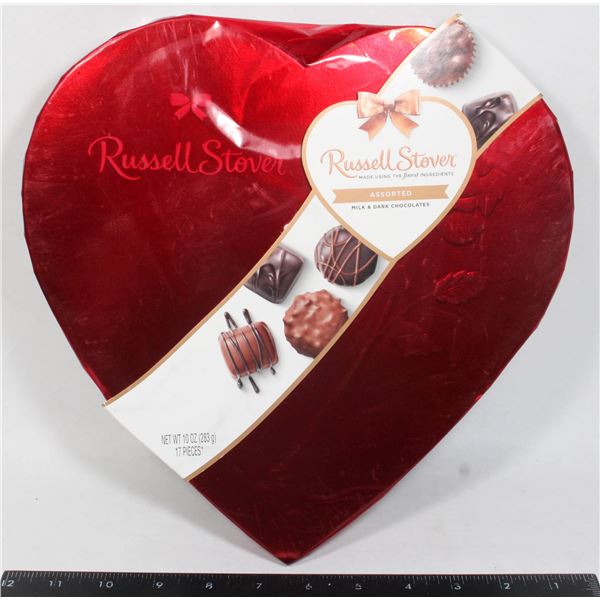 RUSSELL STOVER ASSORTED MILK AND DARK CHOCOLATES