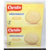 Image 1 : CHRISTIE ARROWROOT BISCUIT 2X350G (700G)