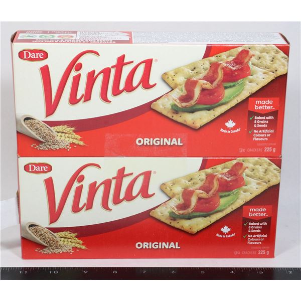 VINTA ORIGINAL CRACKERS 2X225G