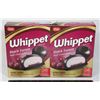 Image 1 : PAIR OF WHIPPET BLACK FOREST CHOCOLATE 2X285G