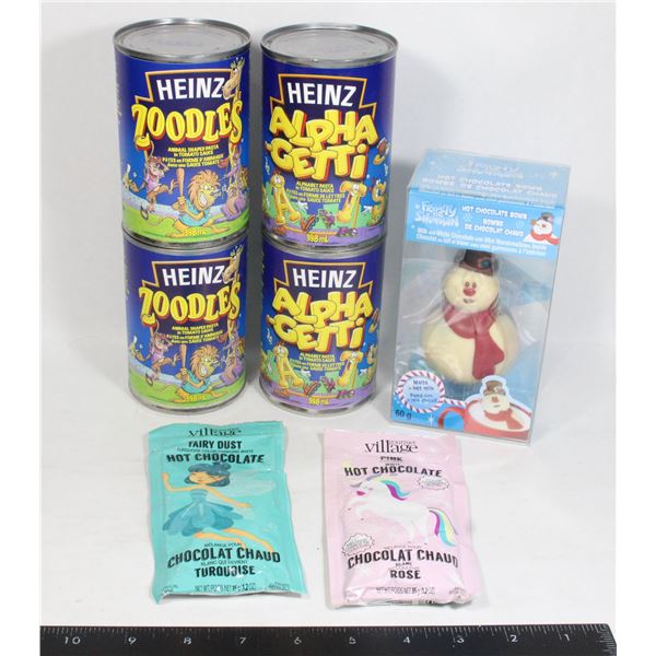 BOX OF EXPIRED FOOD ITEMS, SOME EXPIRED 2024