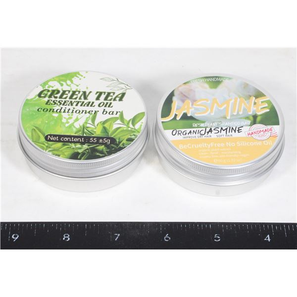 TWO FRESH PLANT SHAMPOO BARS