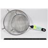 Image 1 : LOT OF TWO SIEVES (SMALL AND LARGE)