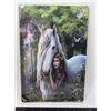 Image 1 : BRAND NEW UNICORN METAL SIGN