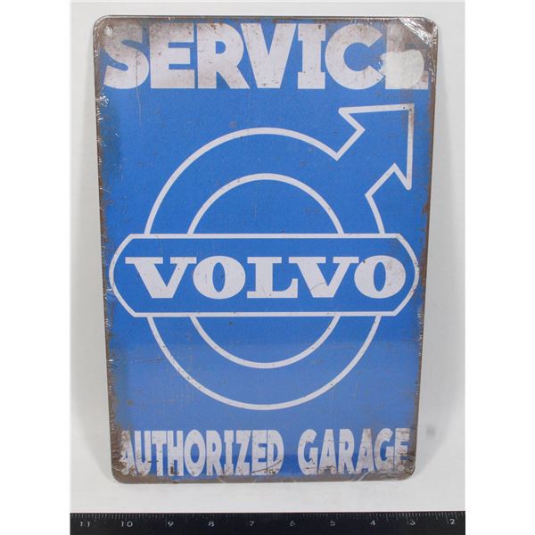 BRAND NEW VOLVO THEMED METAL SIGN