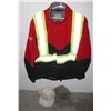Image 1 : HIGH VIS CO-OP JACKET AND PAIR OF HATS