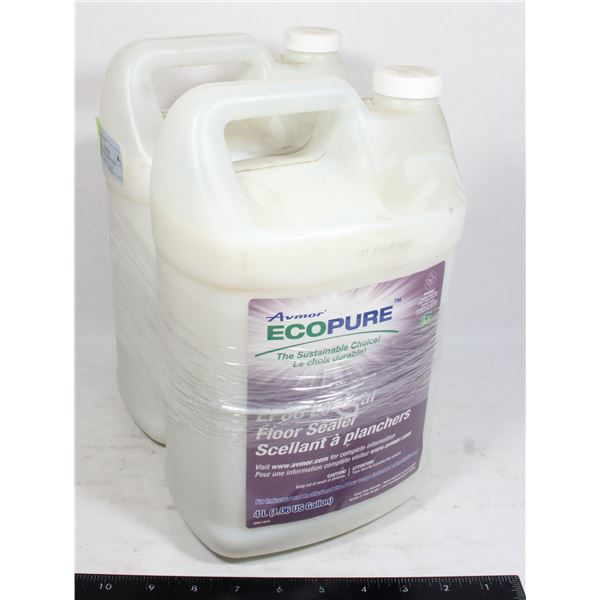 2 PK. AVMOR ECOPURE EP86 LOKSEAL FLOOR SEALER