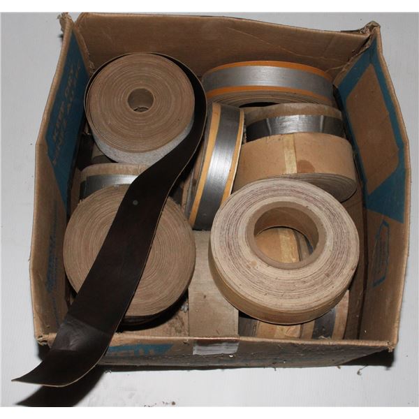 BOX OF TRIM, DIRTY FROM BEING IN STORAGE