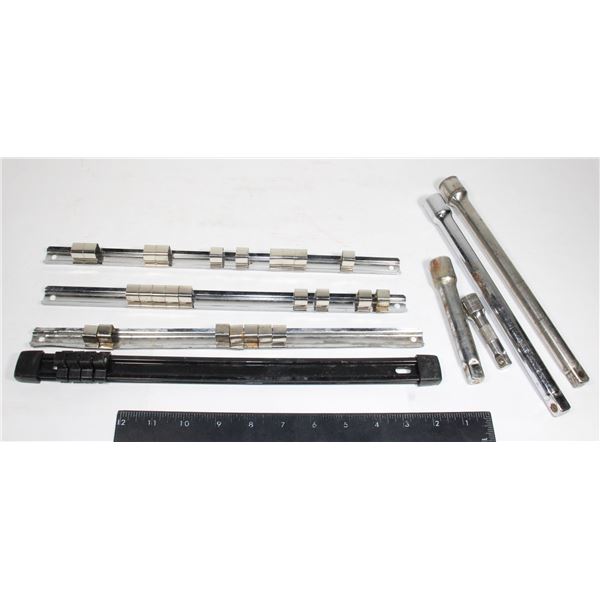1/2" SOCKET DRIVER EXTENSIONS & SOCKET HOLDERS