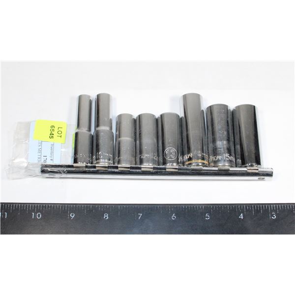 SOCKETS METRIC 3/8" DRIVE