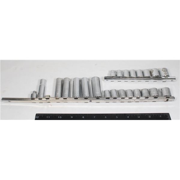 LOT OF ASSORTED METRIC SOCKETS