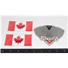Image 1 : VICTORY MOTORCYCLE TANK BADGE & CAD FLAG PATCHES