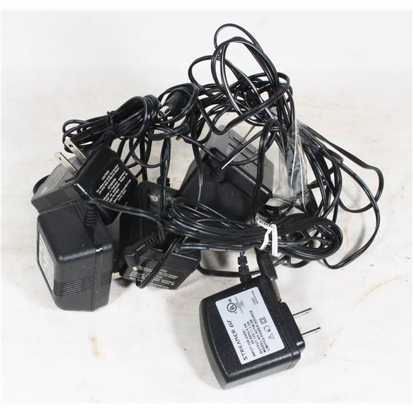 LOT OF OUTLET CHARGERS