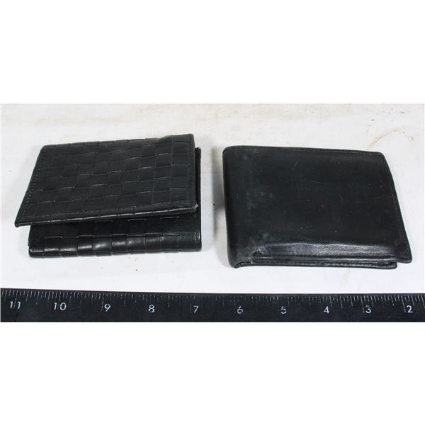 PAIR OF GENUINE LEATHER WALLETS