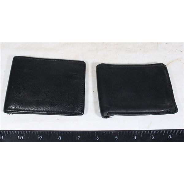PAIR OF GENUINE LEATHER WALLETS
