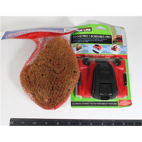 NEW SHUR-LINE EDGER PRO / POSEIDON SEA SPONGE