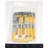 Image 1 : PACK OF 5  NEW DEWALT SPLIT POINT DRILL BIT 1/8"