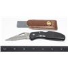 Image 1 : SERRATED POCKET KNIFE + SHARPENING STONE