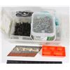 Image 1 : BIG LOT OF SCREWS/FASTENERS & STORAGE CONTAINERS