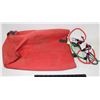 Image 1 : ORANGE WATERPROOF DRY BAG WITH BUNGEE CORDS