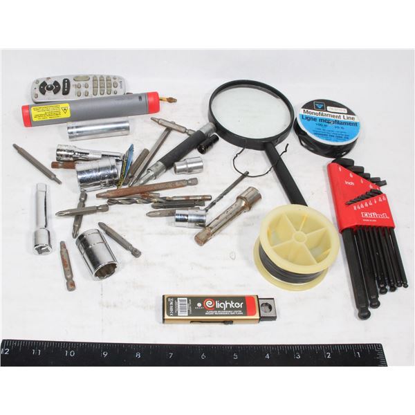 ALLEN KEYS, MASTERCRAFT TOOL, BUNDLED ITEMS