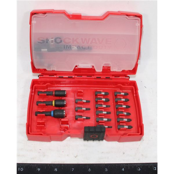 MILWAUKEE SHOCKWAVE BIT SET