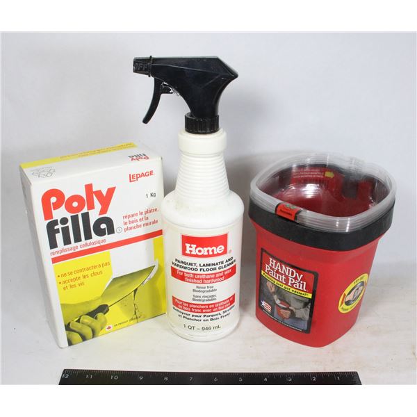HANDY PAINT PAIL (NEW) / FLOOR CLEANER / POLY FILL