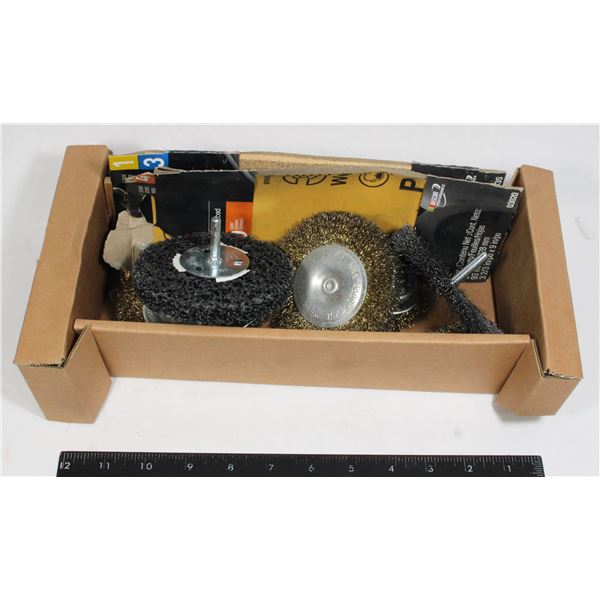 DRILL WIRE BRUSH ATTACHMENTS