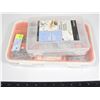 Image 1 : TWO STORAGE BOXES & ASSORTMENT OF SCREWS