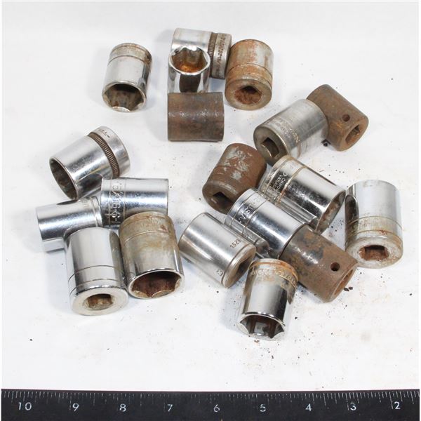 SOCKETS SAE 1/2" DRIVE