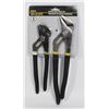 Image 1 : NEW FIX IT 2PC GROOVE JOINT PLIERS SET