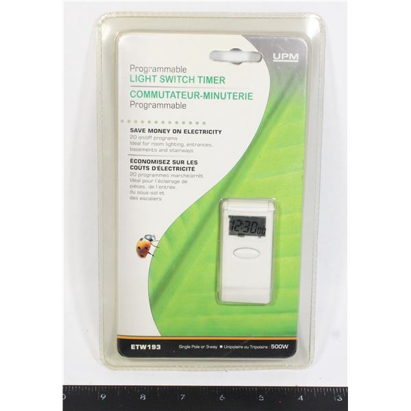 UPM PROGRAMMABLE LIGHT SWITCH TIMER