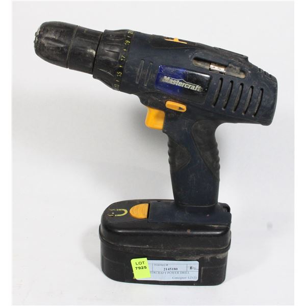 MASTERCRAFT POWER DRILL