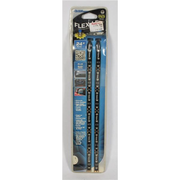 BLUE FLEX LED 12V 24"