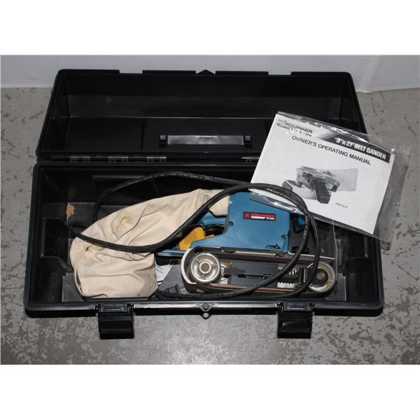 BENCHMARK PLUS 3" X 21" BELT SANDER WITH MANUAL