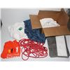 Image 1 : BOX OF ROPE AND LAKELAND 2XL COVERALL HOOD