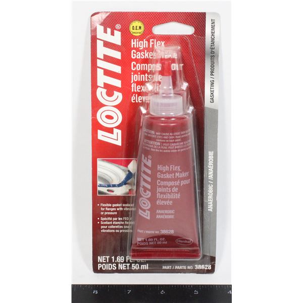 NEW LOCTITE HIGH FLEX GASKET MAKER FLANGE SEALANT