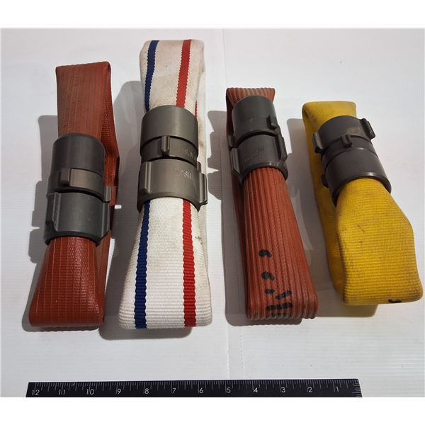 LOT OF SHORT FIRE HOSES
