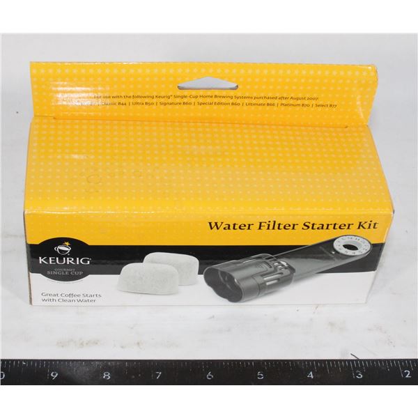 KEURIG WATER FILTER STARTER KIT