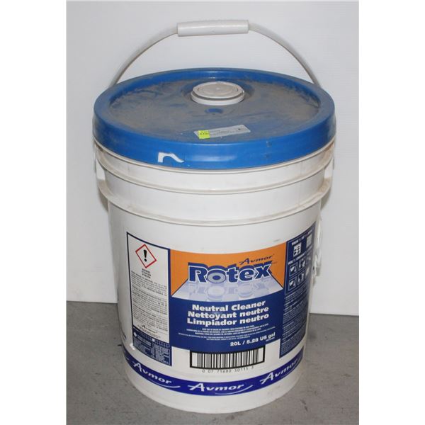 20L TUB ROTEX NEUTRAL CLEANER