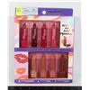 Image 2 : NEW 8PC CRUELTY FREE LIP STICK SET WAKE UP AND