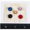 Image 1 : NEW ASSORTED COLOR FAUX PEARL SCARF/TIE/LAPEL