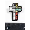 Image 1 : NEW IN JESUS NAME PLAY PIANO CROSS LAPEL PIN