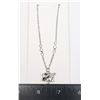 Image 1 : NEW SILVER TONE CLEAR RHINESTONE ORBIT HEART