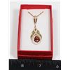 Image 1 : NEW GOLD TONE ETERNAL FLAME SYNTHETIC ZIRCON