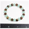 Image 1 : NEW AVENTURINE/TIGER EYE SYNTHETIC STONE STRECH