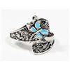 Image 1 : NEW SILVER TONE SIZE 7 SPOON DESIGN RING