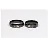Image 1 : NEW SHE'S MINE AND HE'S MINE COUPLE'S RINGS SIZE 8