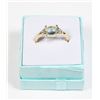 Image 1 : NEW SIZE 7 GOLD TONE ZIRCONIA RING