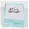 Image 1 : NEW SIZE 7 925 SILVER INFINITY CUBIC ZIRCONIA